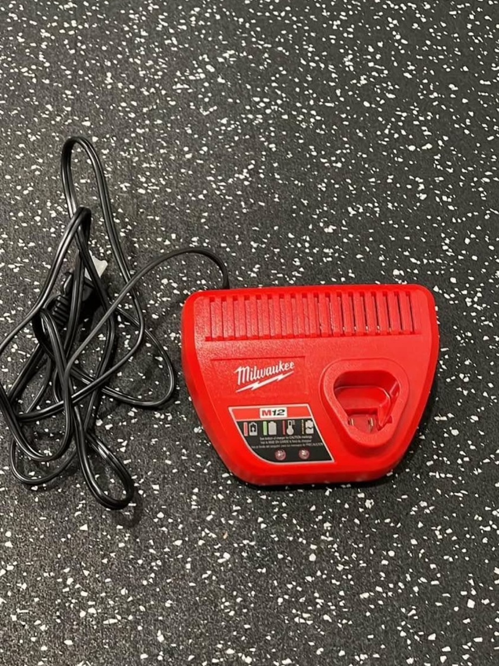 Milwaukee M12 Red Portable Battery Charger